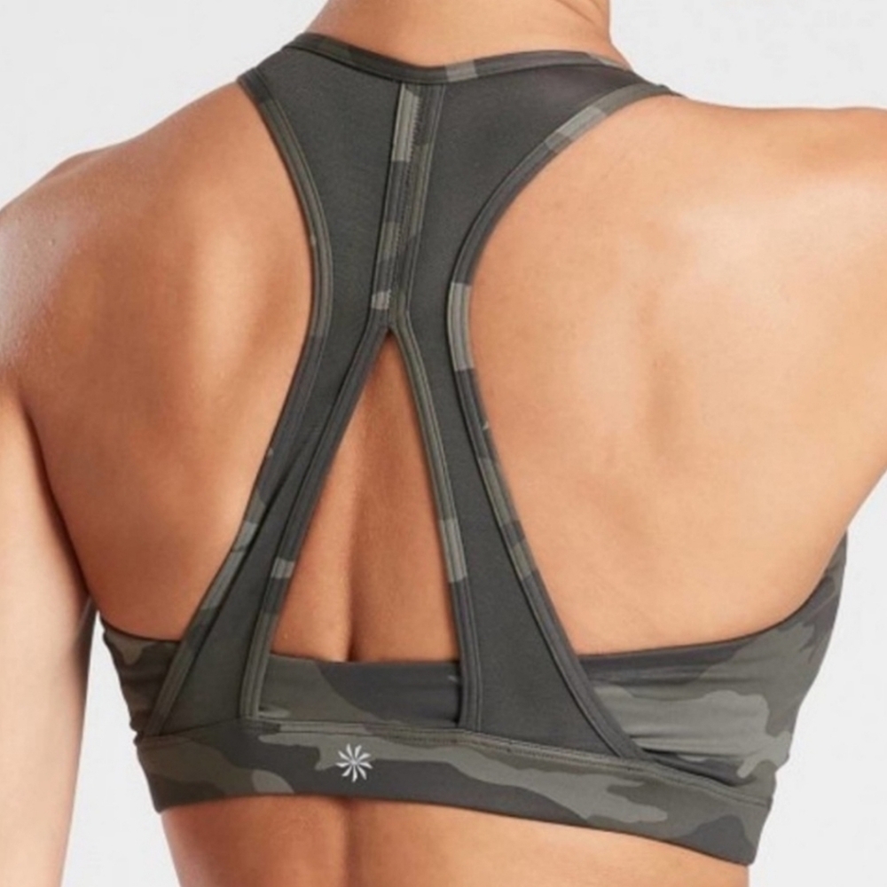 Athleta camo print sports bra - Picture 2 of 7